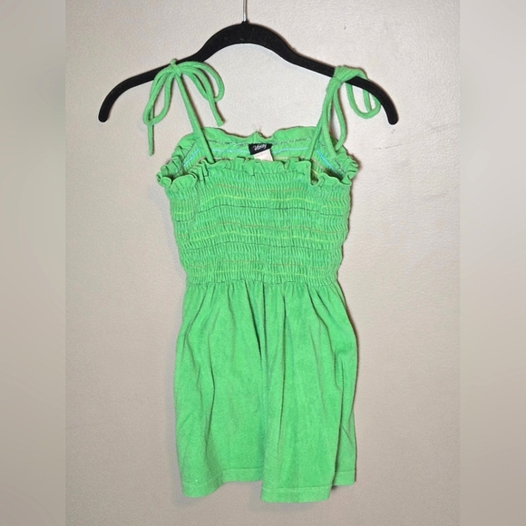 Vintage Y2K Vanity Terry Cloth Tie Straps Boho Beachcore Top, Medium - Picture 1 of 3